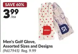 Princess Auto Men's Golf Glove, Assorted Sizes and Designs offer
