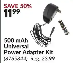 Princess Auto 500 mAh Universal Power Adapter Kit offer