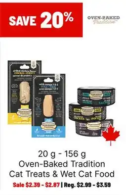 Ren’s Pets Depot Oven-Baked Tradition Cat Treats & Wet Cat Food offer