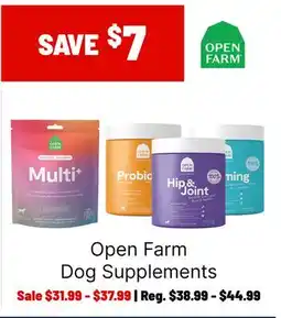 Ren’s Pets Depot Open Farm Dog Supplements offer