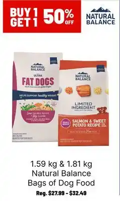 Ren’s Pets Depot Natural Balance Bags of Dog Food offer