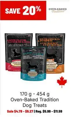 Ren’s Pets Depot Oven-Baked Tradition Dog Treats offer