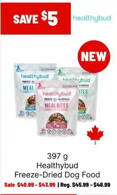 Ren’s Pets Depot Healthybud Freeze-Dried Dog Food offer