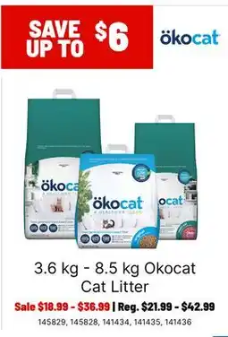 Ren’s Pets Depot Okocat Cat Litter offer