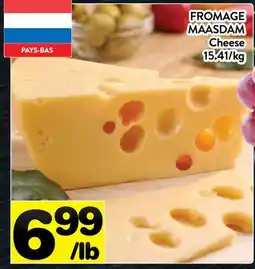 Supermarché PA FROMAGE MAASDAM | Cheese offer