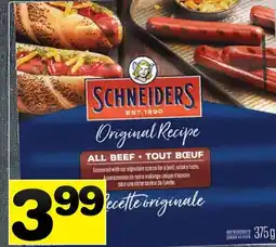 Supermarché PA SAUCISSES FUMÉES TOUT BOEUF JUICY JUMBOS | All Beef Wieners offer