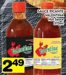 Supermarché PA SAUCE PICANTE VALENTINA | Hot Sauce offer