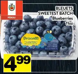 Supermarché PA BLEUETS SWEETEST BATCH | Blueberries offer