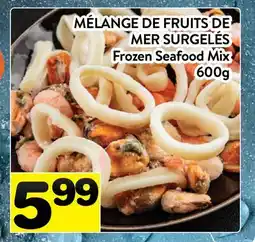 Supermarché PA MÉLANGE DE FRUITS DE MER SURGELÉS | Frozen Seafood Mix offer