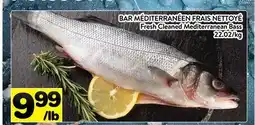 Supermarché PA BAR MÉDITERRANÉEN FRAIS NETTOYÉ | Fresh Cleaned Mediterranean Bass offer
