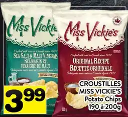 Supermarché PA CROUSTILLES MISS VICKIE'S | Potato Chips offer