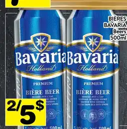 Supermarché PA BIÈRES BAVARIA | Beers offer