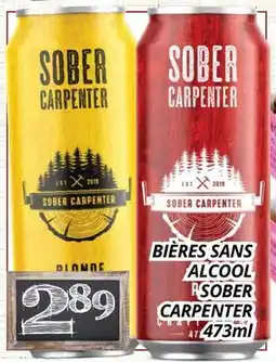 Supermarché PA BIÈRES SANS ALCOOL SOBER CARPENTER offer