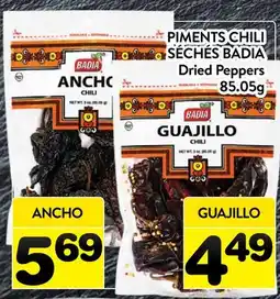 Supermarché PA PIMENTS CHILI SÉCHES BADIA | Dried Peppers offer