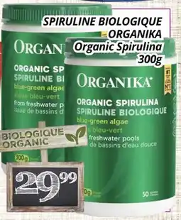 Supermarché PA SPIRULINE BIOLOGIQUE ORGANIKA | Organic Spirulina offer