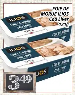 Supermarché PA FOIE DE MORUE ILIOS | Cod Liver offer