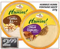 Supermarché PA HUMMUS HUMM FONTAINE SANTÉ offer
