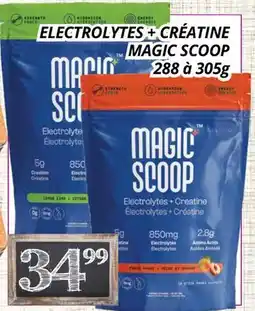 Supermarché PA ELECTROLYTES + CRÉATINE MAGIC SCOOP offer