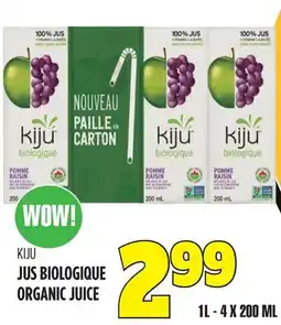 Marches Tau JUS BIOLOGIQUE KIJU offer