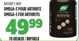 Marches Tau OMEGA-3 POUR ARTHRITE NATURE'S WAY offer