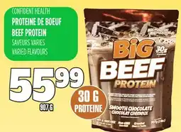 Marches Tau PROTEINE DE BOEUF CONFIDENT HEALTH offer