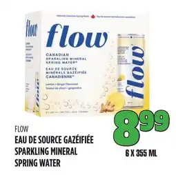 Marches Tau EAU DE SOURCE GAZÉIFIÉE FLOW offer