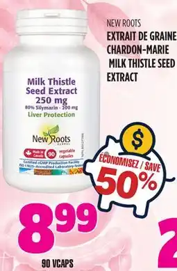 Marches Tau NEW ROOTS EXTRAIT DE GRAINE CHARDON-MARIE offer