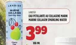 Marches Tau EAU PETILLANTE AU COLLAGENE MARIN LANDISH offer