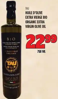 Marches Tau HUILED'OLIVE EXTRA VIERGE BIO TAU offer