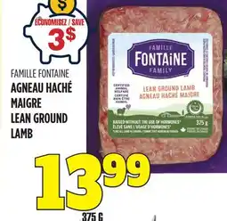 Marches Tau AGNEAU HACHÉ MAIGRE FAMILLE FONTAINE offer