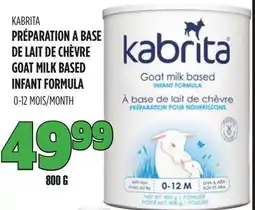 Marches Tau KABRITA PRÉPARATION À BASE DE LAIT DE CHÈVRE offer