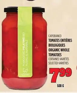 Marches Tau TOMATES ENTIÈRES BIOLOGIQUES CAPOBIANCO offer