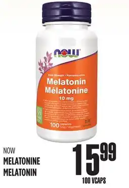 Marches Tau NOW MELATONINE offer