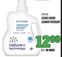 Marches Tau ATTITIUDE LESSIVE LIQUIDE offer