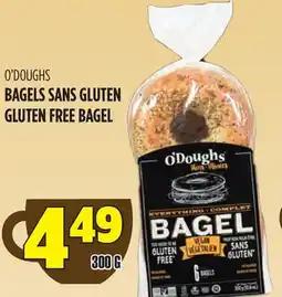 Marches Tau O'DOUGHS BAGEL SANS GLUTEN offer