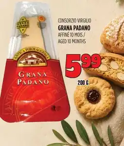 Marches Tau GRANA PADANO CONSORZIO VIRGILIO offer
