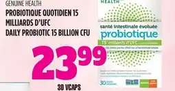 Marches Tau GENUINE HEALTH PROBIOTIQUE QUOTIDIEN 15 MILLIARDS D'UFC offer