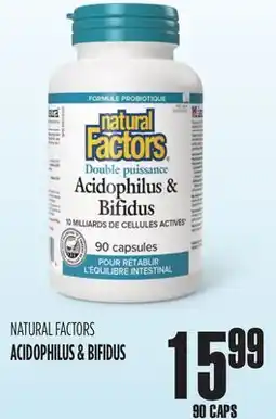Marches Tau ACIDOPHILUS & BIFIDUS NATURAL FACTORS offer
