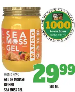 Marches Tau GEL DE MOUSSE DE MER WORLD MOSS offer