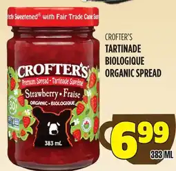 Marches Tau TARTINADE BIOLOGIQUE CROFTER'S offer