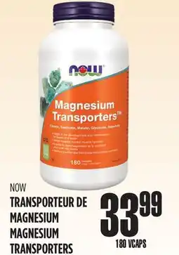Marches Tau TRANSPORTEUR DE MAGNÉSIUM NOW offer
