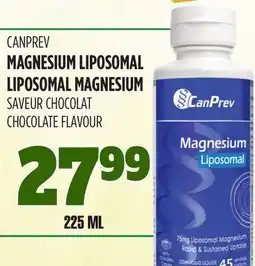 Marches Tau CANPREV MAGNESIUM LIPOSOMAL offer
