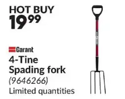 Princess Auto Garant 4-Tine Spading fork offer