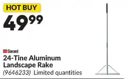 Princess Auto Garant 24-Tine Aluminum Landscape Rake offer