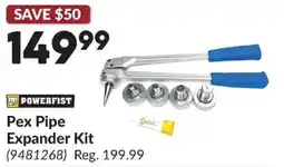 Princess Auto Powerfist Pex Pipe Expander Kit offer