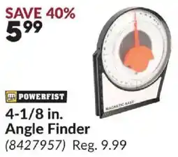 Princess Auto Powerfist angle finder offer