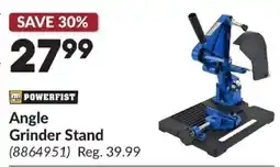 Princess Auto Powerfist Angle Grinder Stand offer