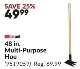 Princess Auto Garant 48 in. Multi-Purpose Hoe offer