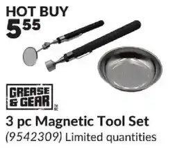 Princess Auto Grease & Gear 3 pc Magnetic Tool Set offer
