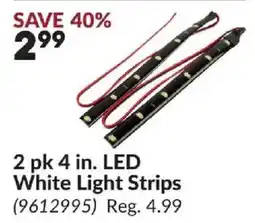 Princess Auto LED White Light Strips offer